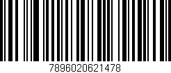Código de barras (EAN, GTIN, SKU, ISBN): '7896020621478'