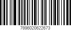 Código de barras (EAN, GTIN, SKU, ISBN): '7896020622673'