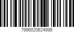 Código de barras (EAN, GTIN, SKU, ISBN): '7896020624998'