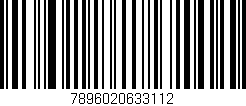 Código de barras (EAN, GTIN, SKU, ISBN): '7896020633112'