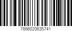 Código de barras (EAN, GTIN, SKU, ISBN): '7896020635741'