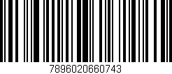 Código de barras (EAN, GTIN, SKU, ISBN): '7896020660743'