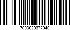 Código de barras (EAN, GTIN, SKU, ISBN): '7896020677048'