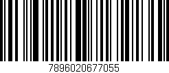 Código de barras (EAN, GTIN, SKU, ISBN): '7896020677055'