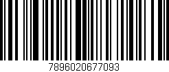 Código de barras (EAN, GTIN, SKU, ISBN): '7896020677093'