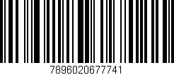 Código de barras (EAN, GTIN, SKU, ISBN): '7896020677741'