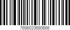Código de barras (EAN, GTIN, SKU, ISBN): '7896020680666'