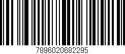 Código de barras (EAN, GTIN, SKU, ISBN): '7896020682295'