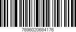Código de barras (EAN, GTIN, SKU, ISBN): '7896020684176'