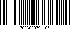 Código de barras (EAN, GTIN, SKU, ISBN): '7896020691105'