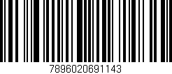 Código de barras (EAN, GTIN, SKU, ISBN): '7896020691143'