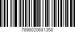 Código de barras (EAN, GTIN, SKU, ISBN): '7896020691358'