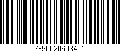 Código de barras (EAN, GTIN, SKU, ISBN): '7896020693451'