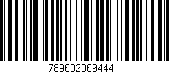 Código de barras (EAN, GTIN, SKU, ISBN): '7896020694441'