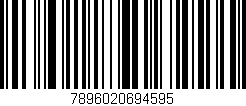 Código de barras (EAN, GTIN, SKU, ISBN): '7896020694595'