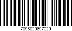 Código de barras (EAN, GTIN, SKU, ISBN): '7896020697329'