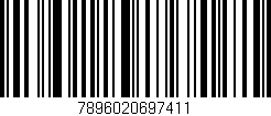 Código de barras (EAN, GTIN, SKU, ISBN): '7896020697411'