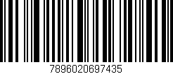 Código de barras (EAN, GTIN, SKU, ISBN): '7896020697435'