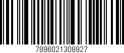 Código de barras (EAN, GTIN, SKU, ISBN): '7896021308927'