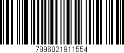 Código de barras (EAN, GTIN, SKU, ISBN): '7896021911554'