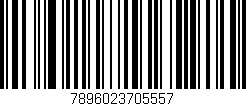 Código de barras (EAN, GTIN, SKU, ISBN): '7896023705557'