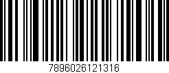 Código de barras (EAN, GTIN, SKU, ISBN): '7896026121316'