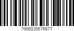 Código de barras (EAN, GTIN, SKU, ISBN): '7896026676977'
