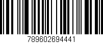 Código de barras (EAN, GTIN, SKU, ISBN): '789602694441'