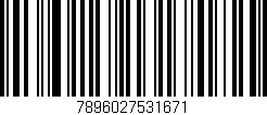 Código de barras (EAN, GTIN, SKU, ISBN): '7896027531671'