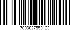 Código de barras (EAN, GTIN, SKU, ISBN): '7896027553123'