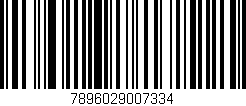 Código de barras (EAN, GTIN, SKU, ISBN): '7896029007334'