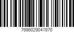 Código de barras (EAN, GTIN, SKU, ISBN): '7896029041970'