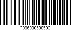 Código de barras (EAN, GTIN, SKU, ISBN): '7896030600593'