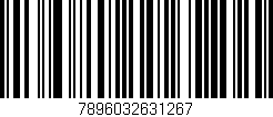 Código de barras (EAN, GTIN, SKU, ISBN): '7896032631267'