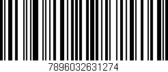 Código de barras (EAN, GTIN, SKU, ISBN): '7896032631274'