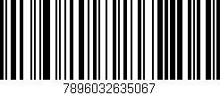 Código de barras (EAN, GTIN, SKU, ISBN): '7896032635067'