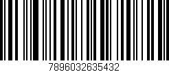 Código de barras (EAN, GTIN, SKU, ISBN): '7896032635432'