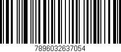 Código de barras (EAN, GTIN, SKU, ISBN): '7896032637054'