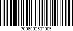 Código de barras (EAN, GTIN, SKU, ISBN): '7896032637085'
