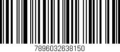 Código de barras (EAN, GTIN, SKU, ISBN): '7896032638150'