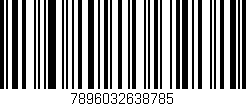 Código de barras (EAN, GTIN, SKU, ISBN): '7896032638785'