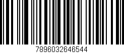 Código de barras (EAN, GTIN, SKU, ISBN): '7896032646544'