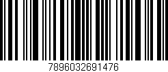 Código de barras (EAN, GTIN, SKU, ISBN): '7896032691476'