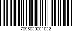 Código de barras (EAN, GTIN, SKU, ISBN): '7896033201032'