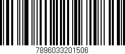 Código de barras (EAN, GTIN, SKU, ISBN): '7896033201506'