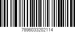 Código de barras (EAN, GTIN, SKU, ISBN): '7896033202114'