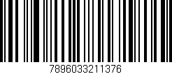 Código de barras (EAN, GTIN, SKU, ISBN): '7896033211376'