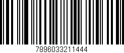 Código de barras (EAN, GTIN, SKU, ISBN): '7896033211444'