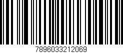 Código de barras (EAN, GTIN, SKU, ISBN): '7896033212069'