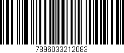 Código de barras (EAN, GTIN, SKU, ISBN): '7896033212083'